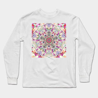 PRETTY ART MANDALA #25 Long Sleeve T-Shirt